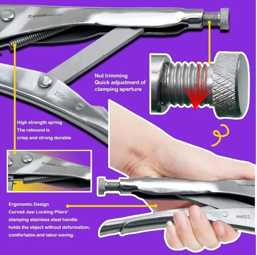 🛠Mastercraft Locking Vice Grip 7 Inches🛠 image indicator(4)