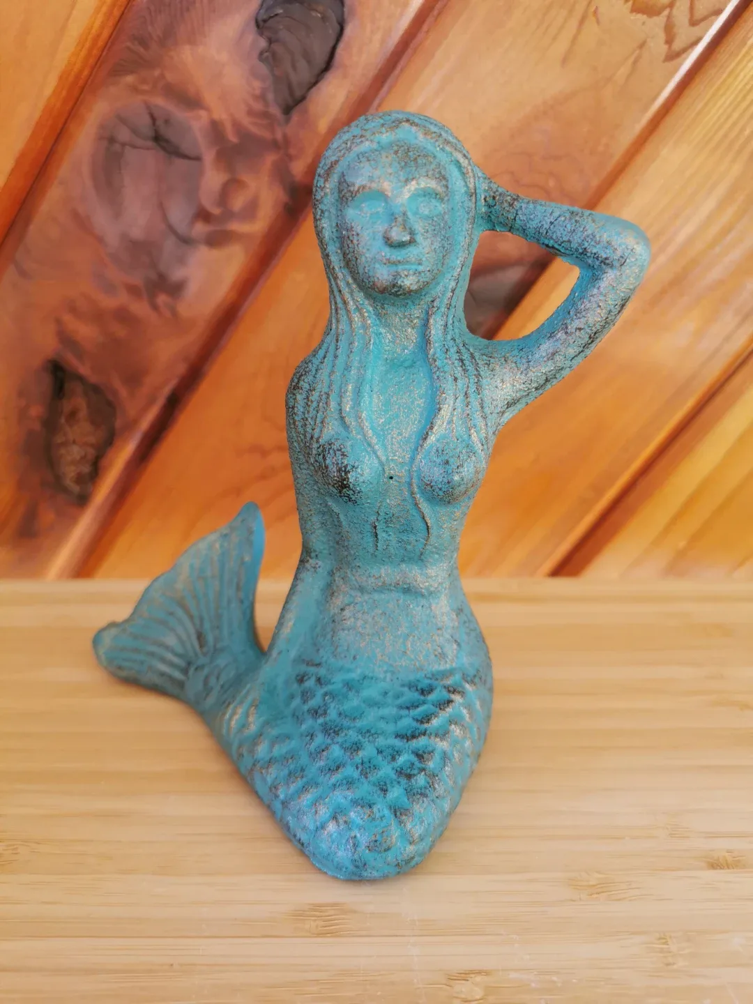 Vintage Cast Iron Mermaid image indicator(2)