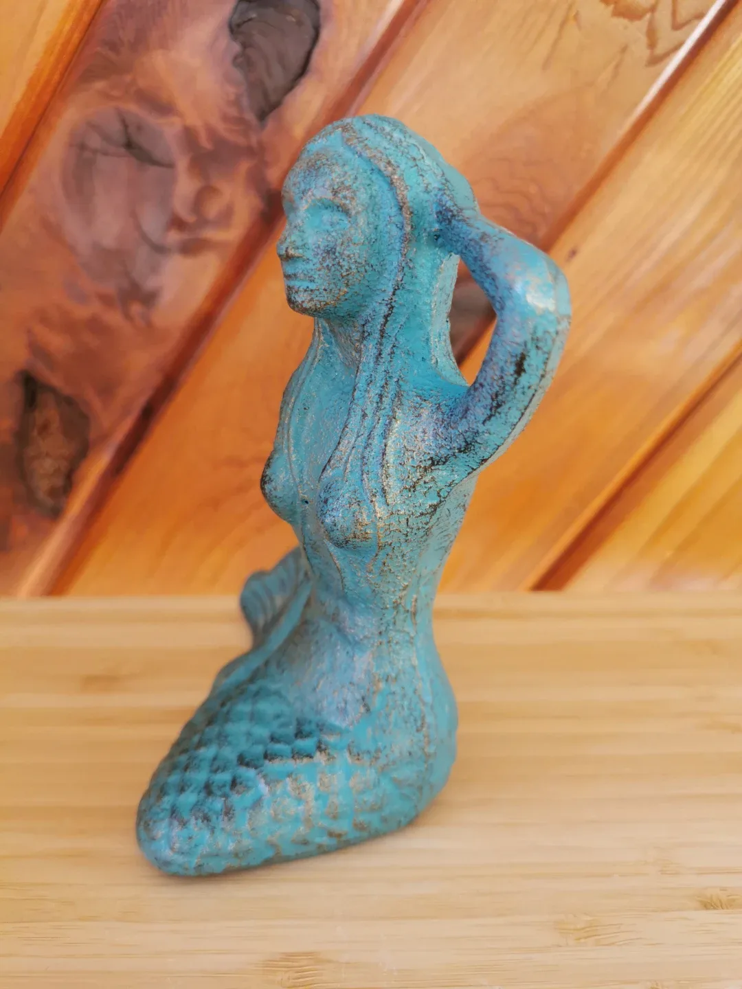 Vintage Cast Iron Mermaid image indicator(3)