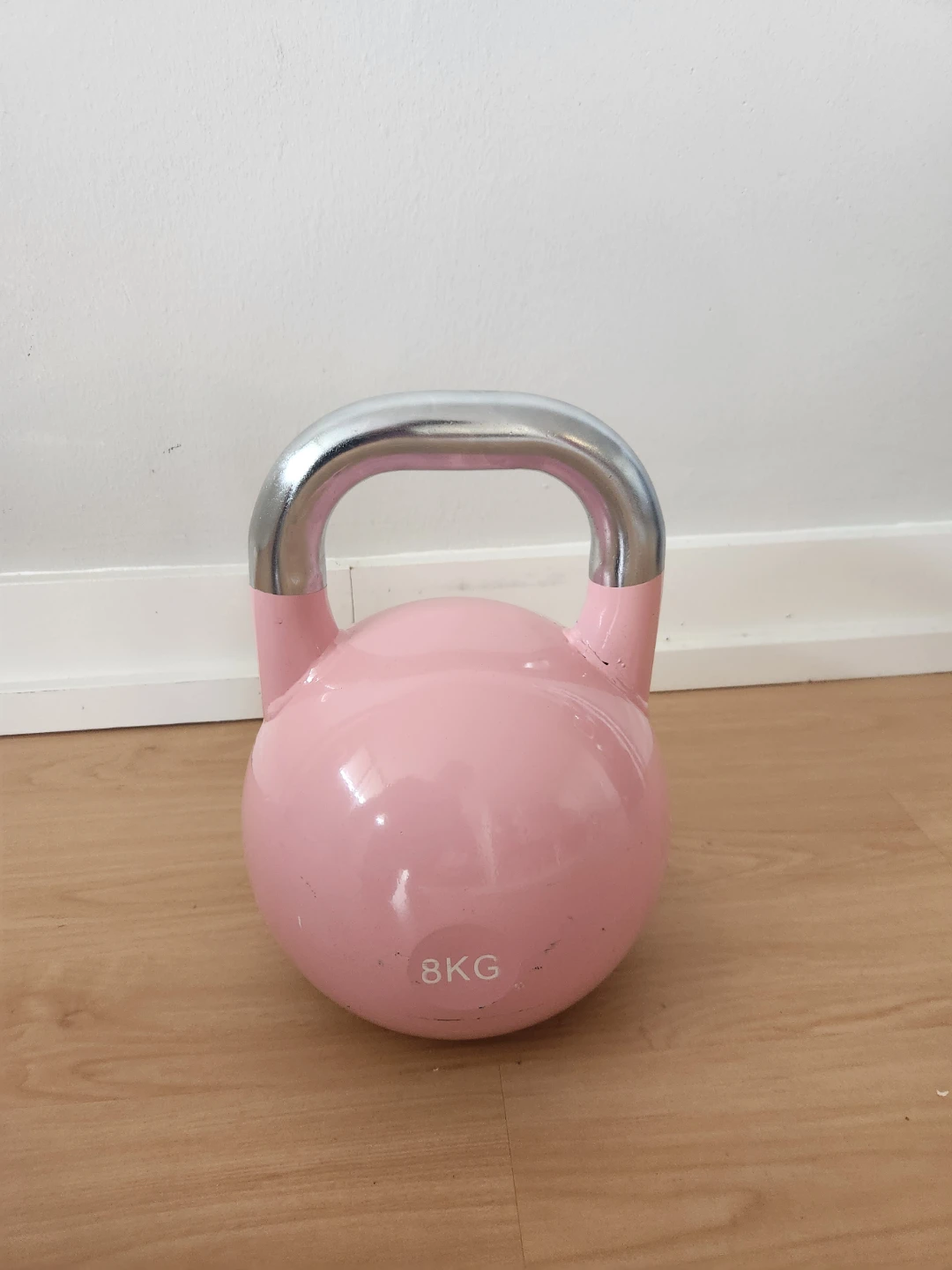 Pink 8KG Kettlebell - photo 2
