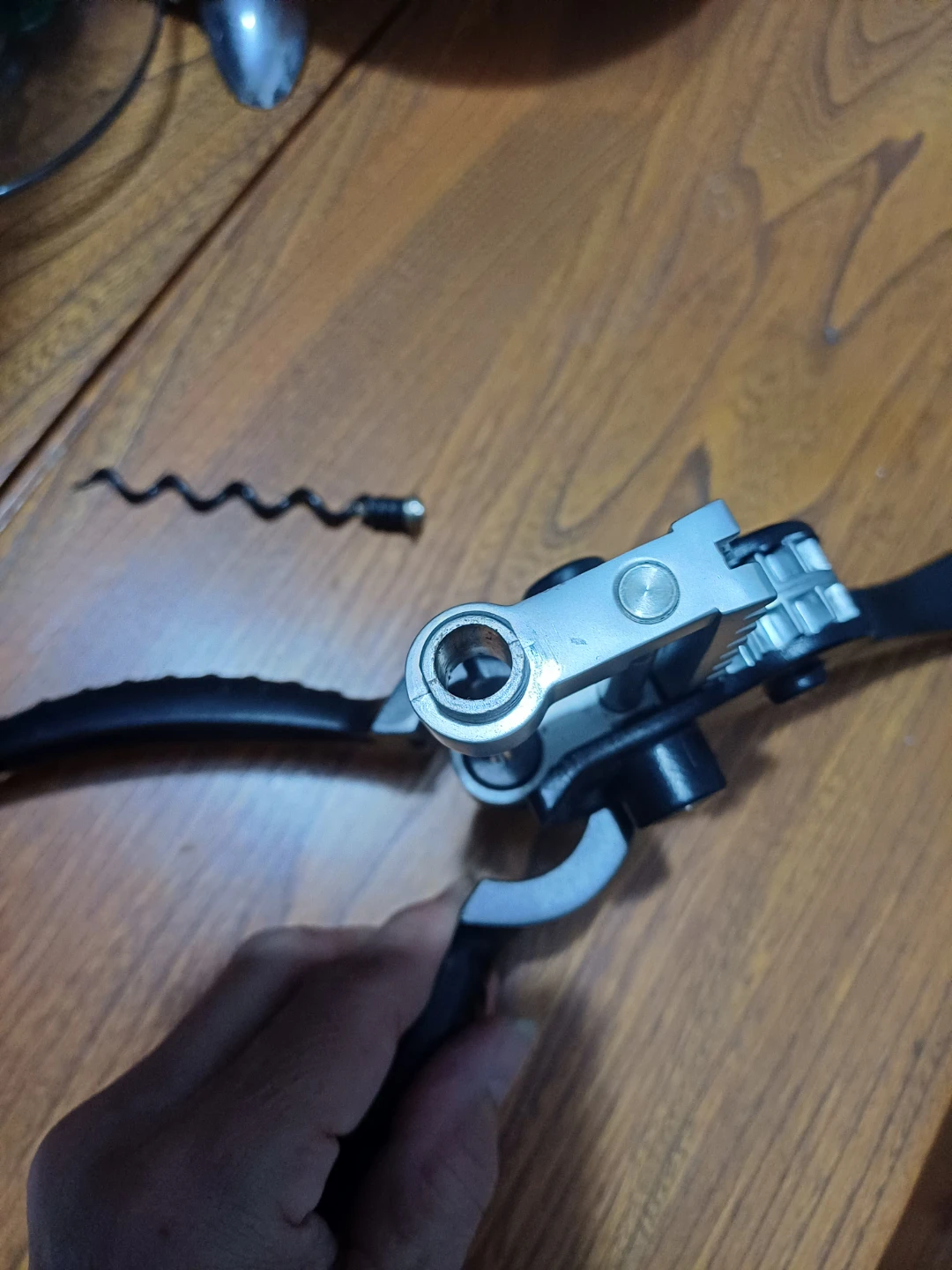 #gifting Wing Corkscrew Wine Bottle Opener, needs "repair"? - photo 4