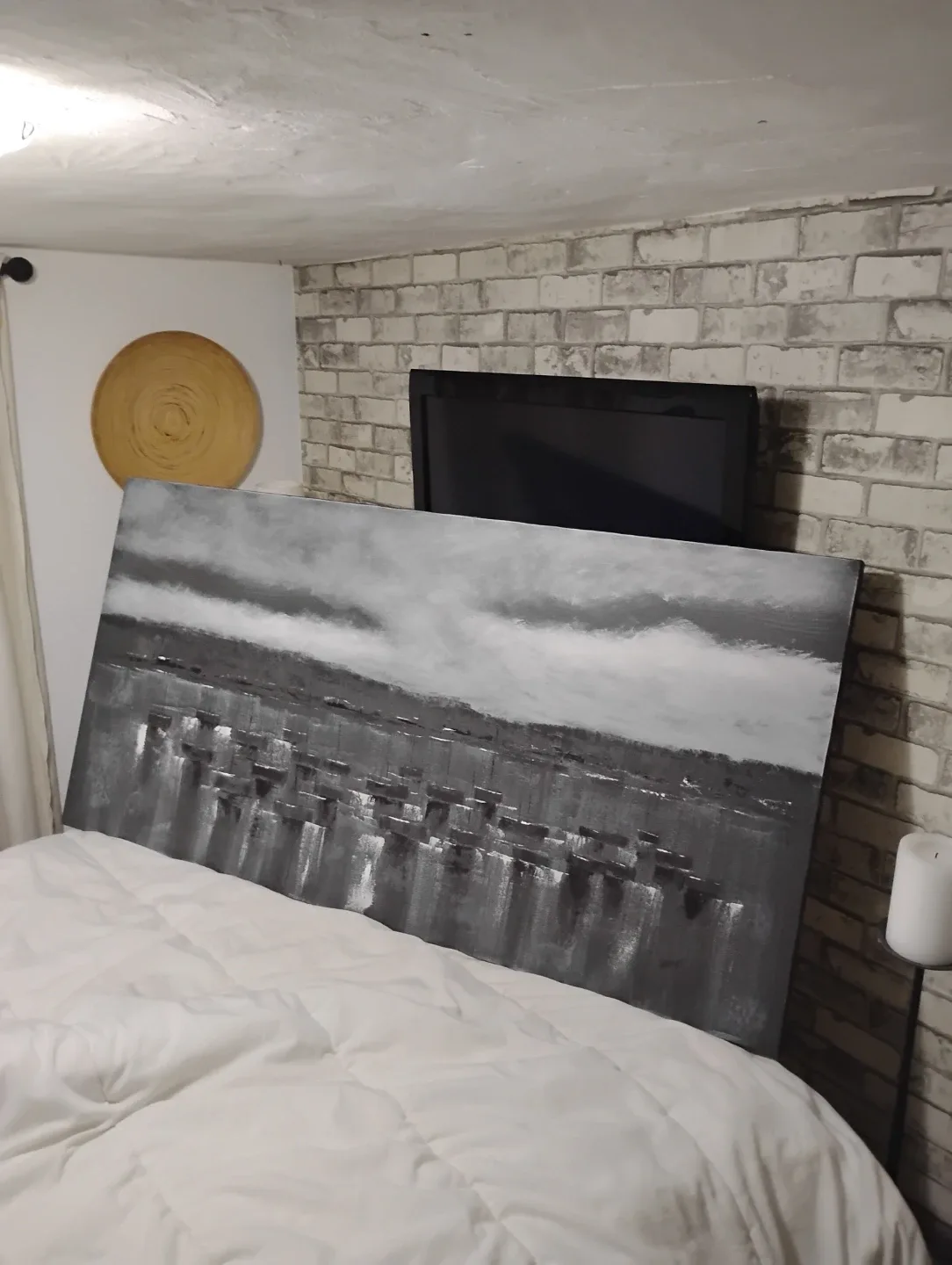 Original large painting 5'x2'11" (60"x30")