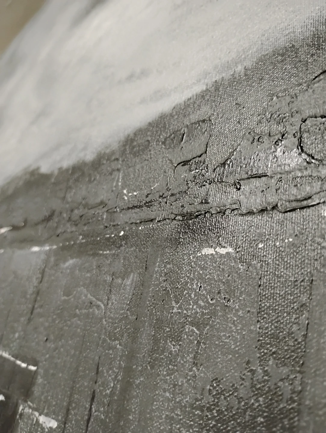 Original large painting 5'x2'11" (60"x30") - photo 2