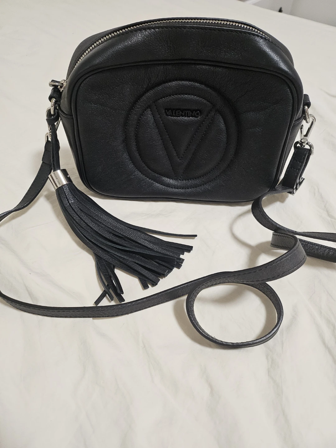 Valentino Black Leather Crossbody Bag - photo 3