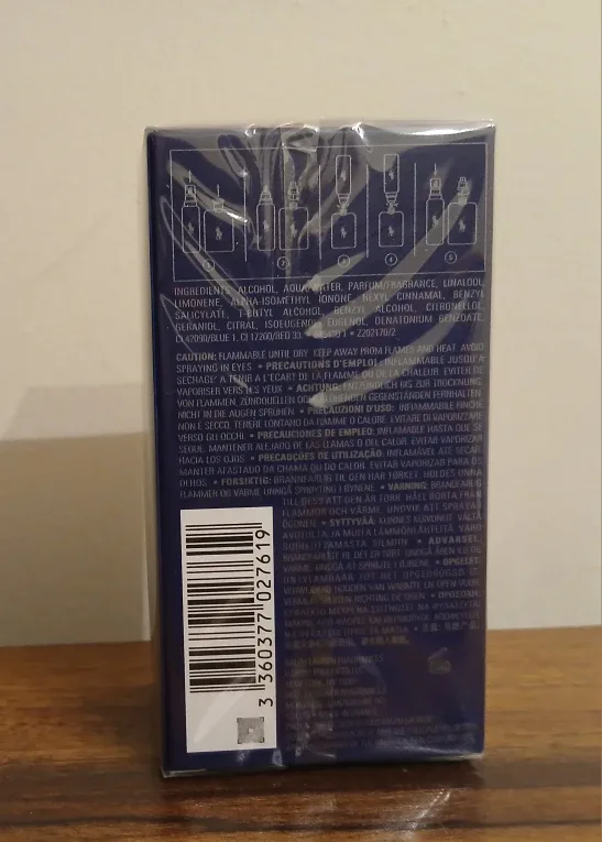 New Ralph Lauren Polo Blue Eau De Toilette for Men image indicator(2)