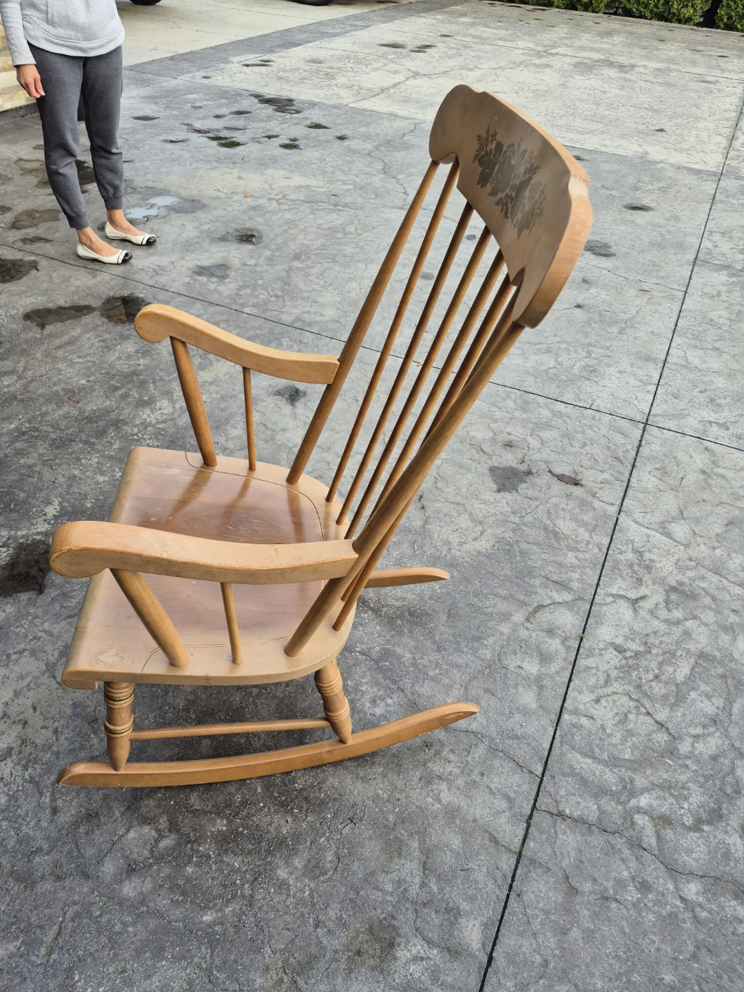Wooden Rocking Chair - Great Condition