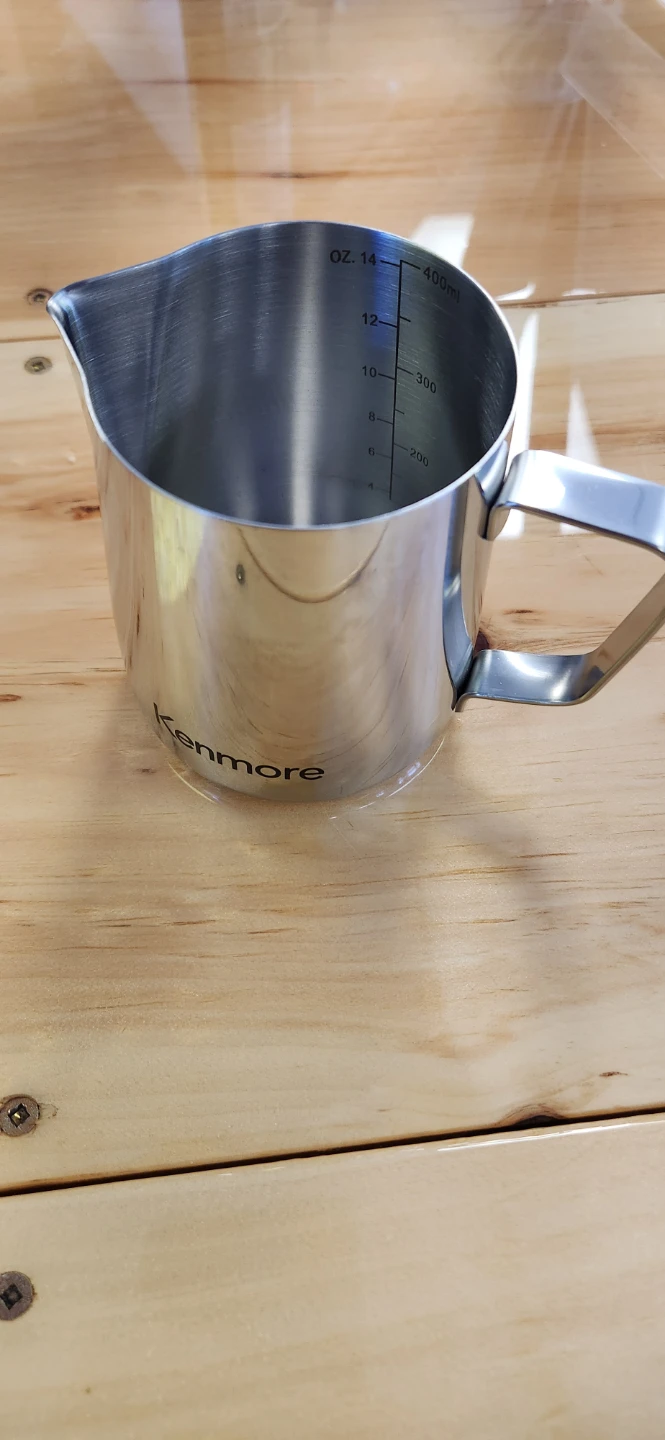 Kenmore Stainless Steel Milk Steaming Pitcher