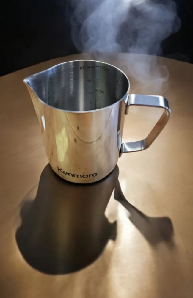 Kenmore Stainless Steel Milk Steaming Pitcher - photo 2