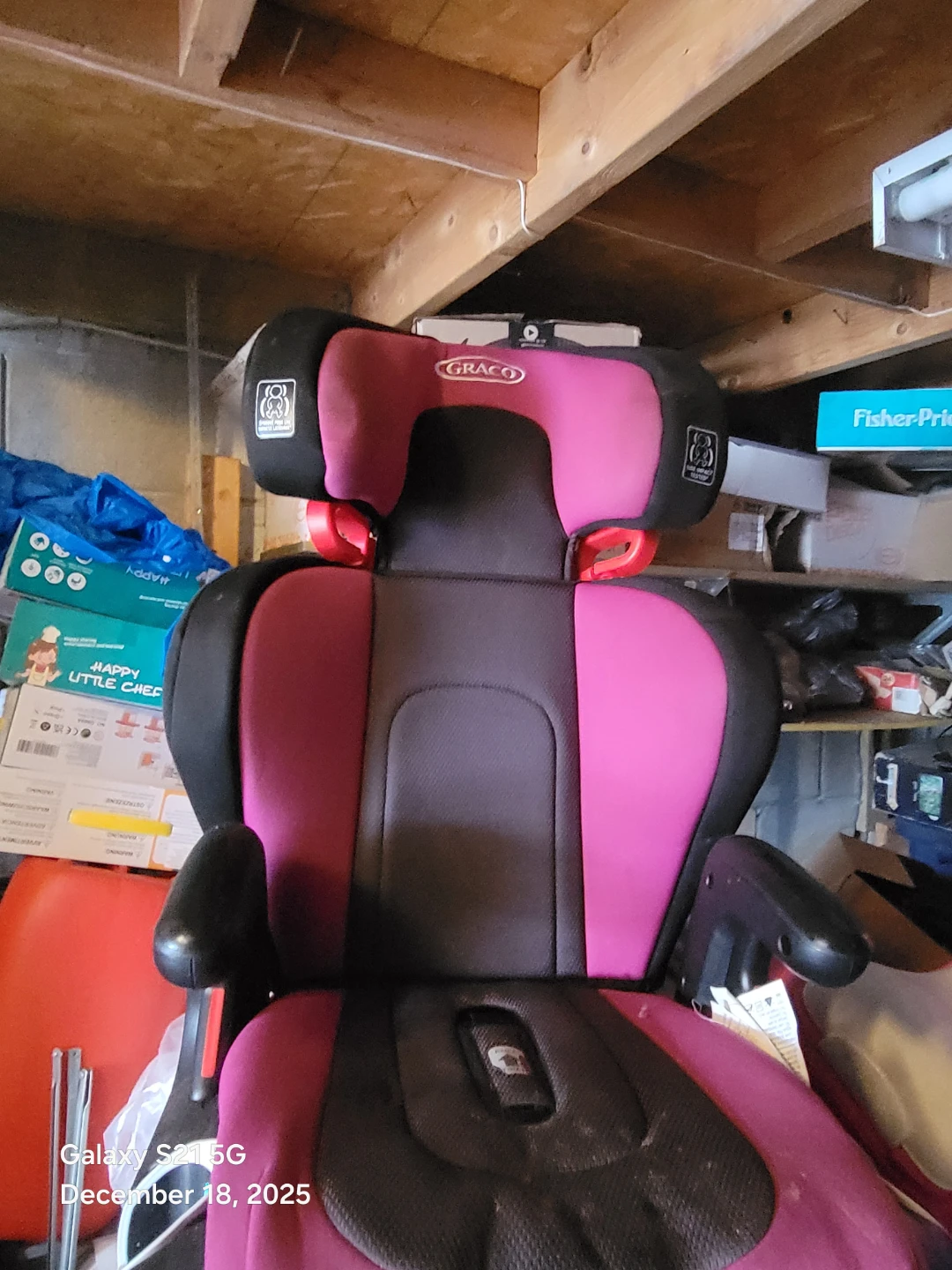 Graco Pink Car Booster Seat