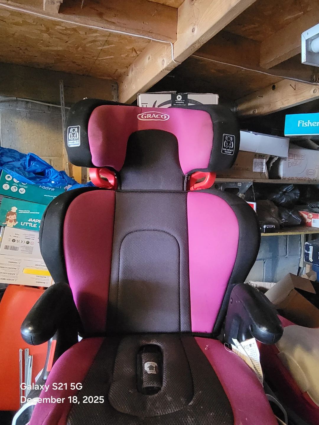 Graco Pink Car Booster Seat - photo 2
