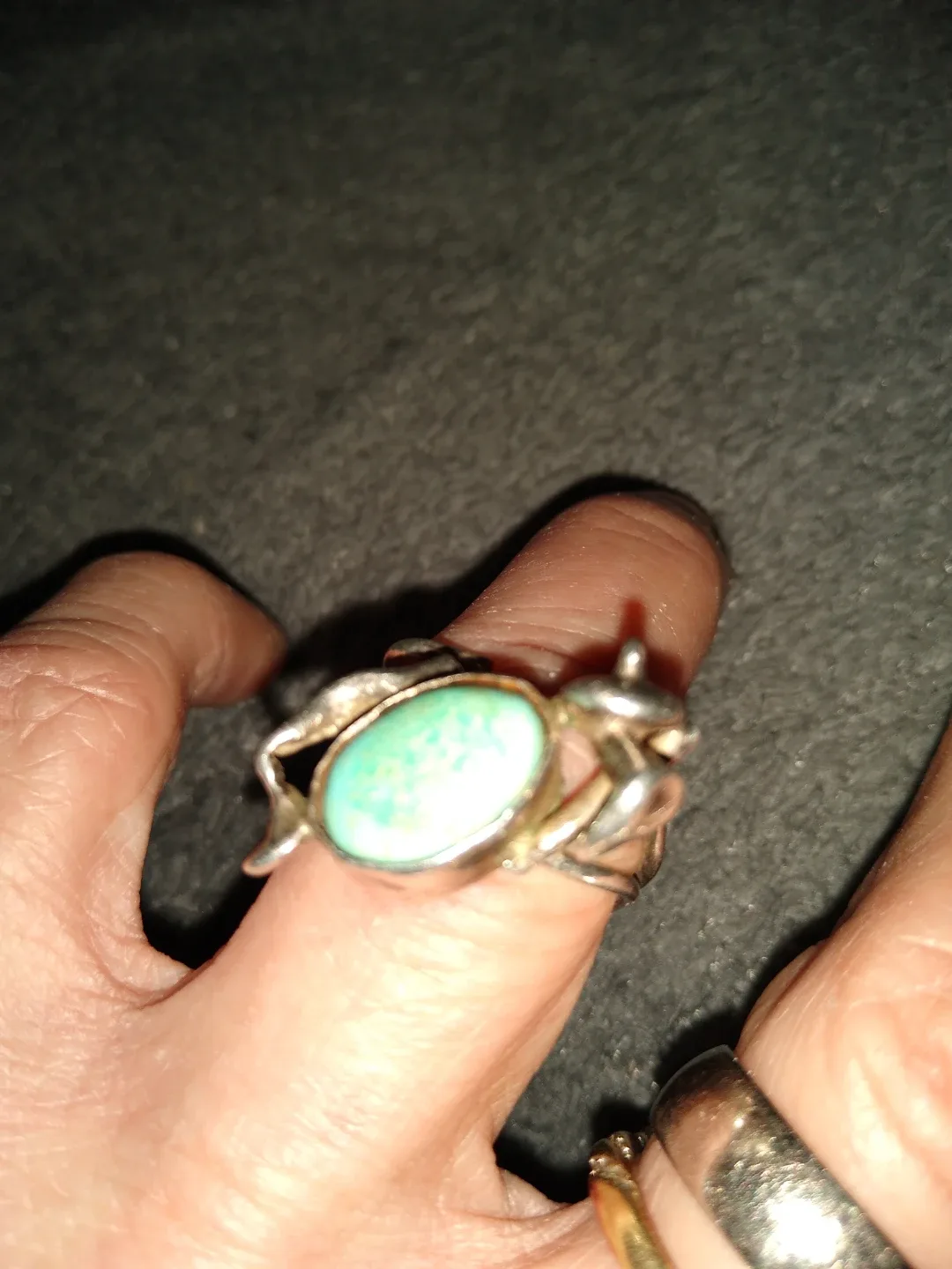 Handmade Navajo vintage sterling ring