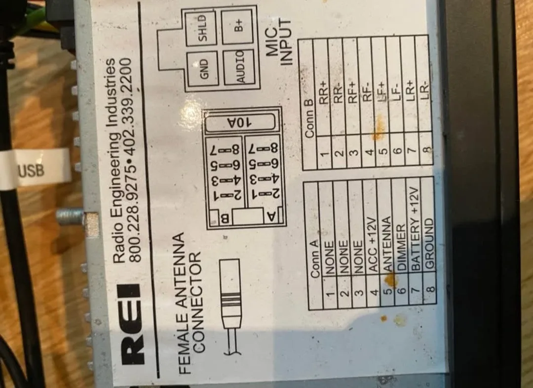 REI ST-5050 Digital Roof Mount Radio image indicator(4)