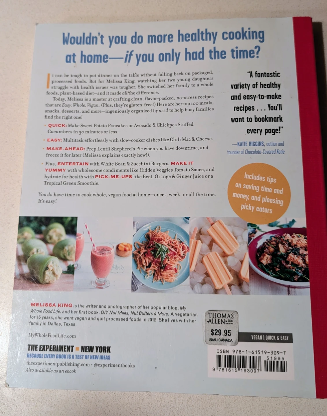Easy. Whole. Vegan. Cookbook by Melissa King - photo 2