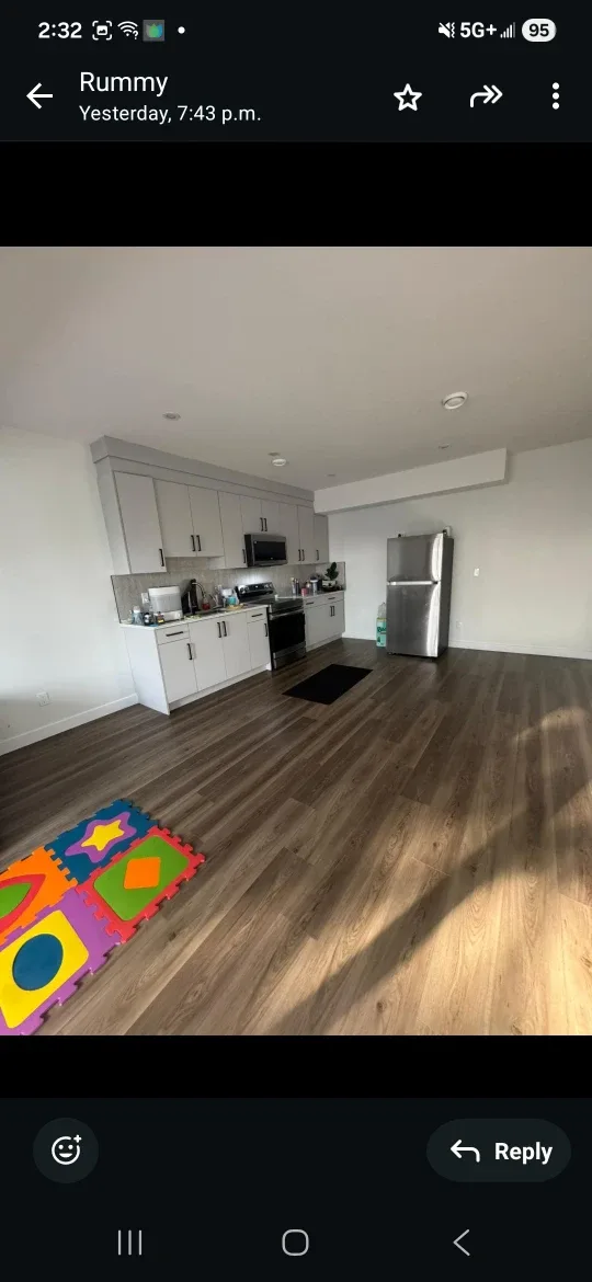 Walkout Basement for rent