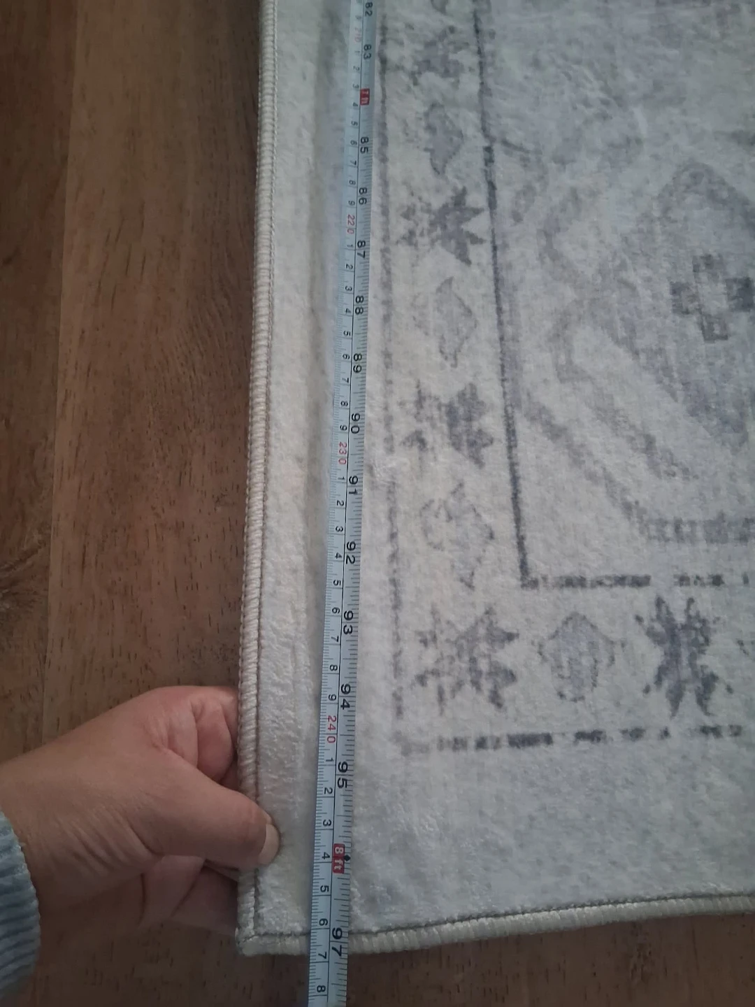 Area Rug Grey/Cream/White/Light Blue - photo 4
