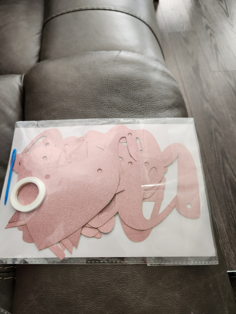Baby girl Shower Decoration Set - Pink - photo 4