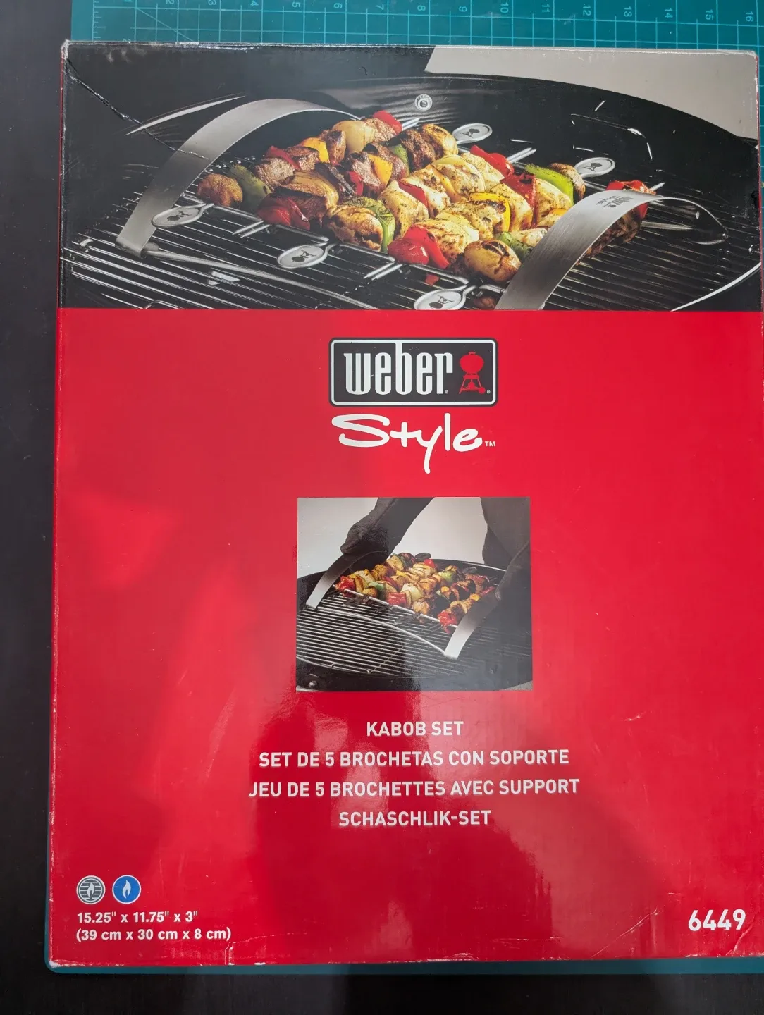 Weber Style Kabob Set - New in Box! #Cleanout image indicator(2)
