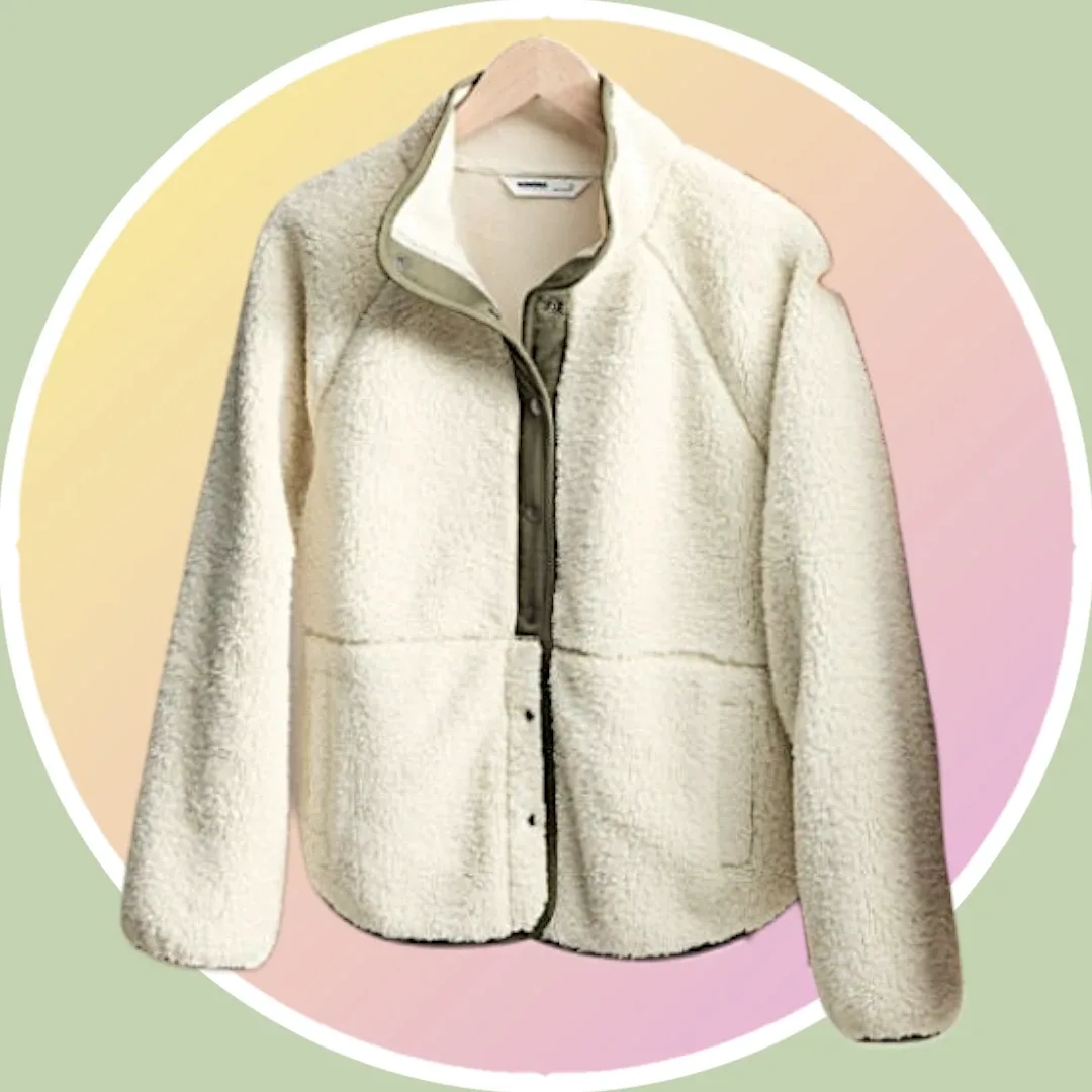 #Cleanout ♻️ NWT Sz 2X Sherpa Fleece Jacket w Pockets image indicator(8)