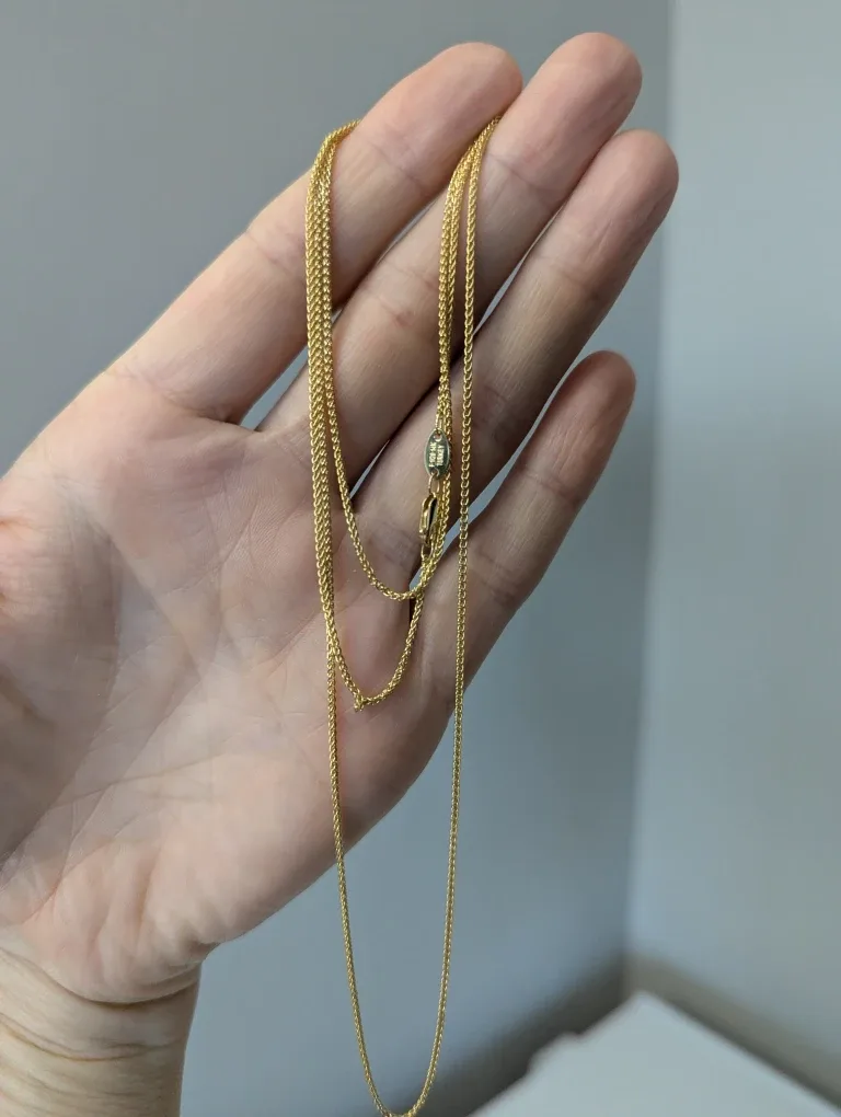 14k Yellow Gold Filed Chain Necklace 30" (76 cm)