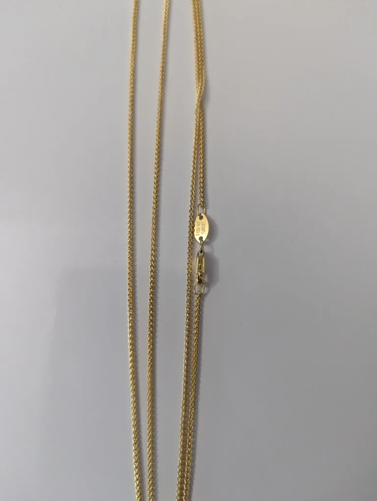 14k Yellow Gold Filed Chain Necklace 30" (76 cm) image indicator(2)
