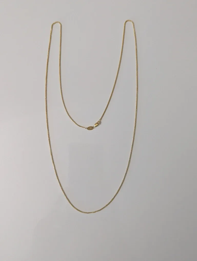 14k Yellow Gold Filed Chain Necklace 30" (76 cm) image indicator(4)