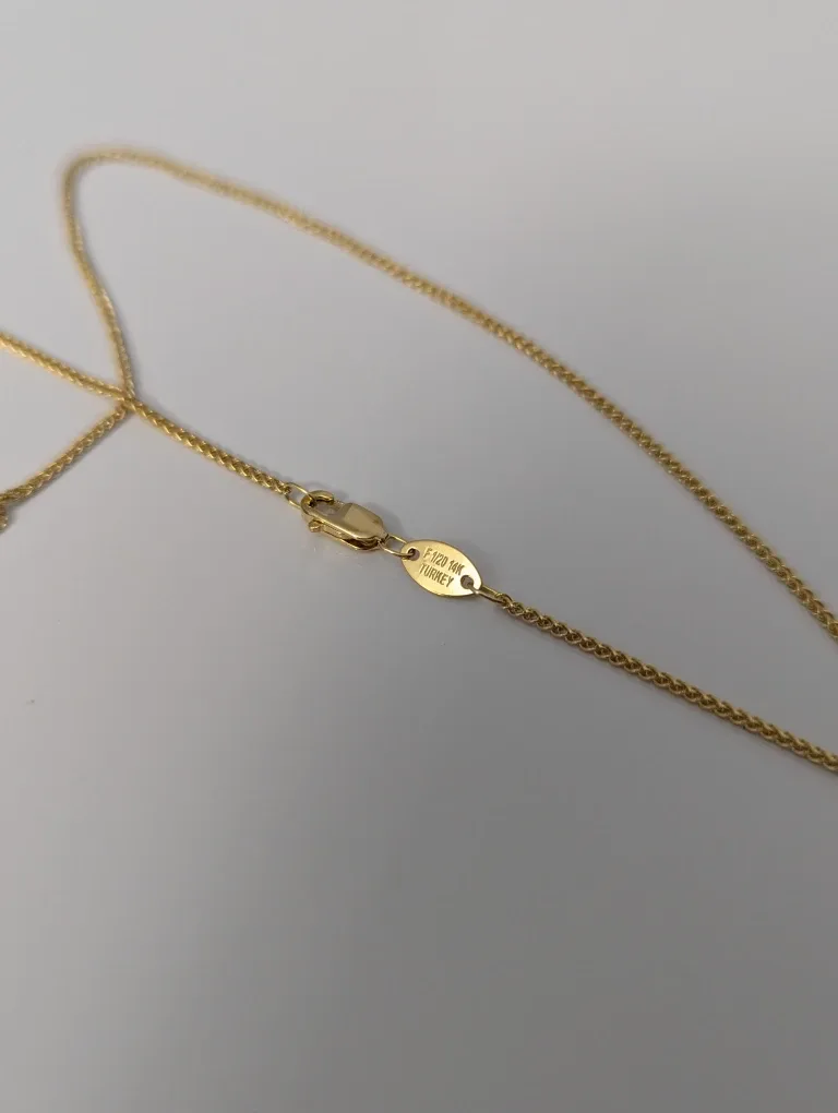 14k Yellow Gold Filed Chain Necklace 30" (76 cm) image indicator(5)