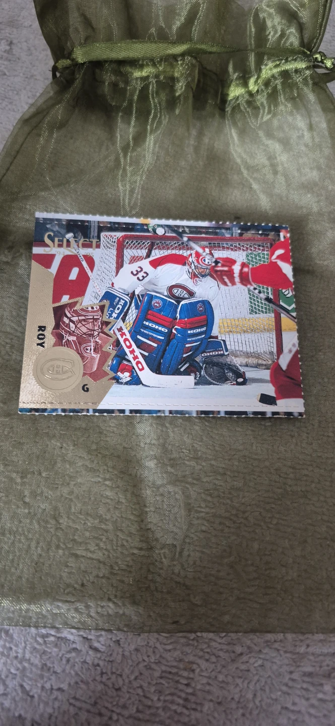 Patrick Roy 1994-95 Select Certified Card