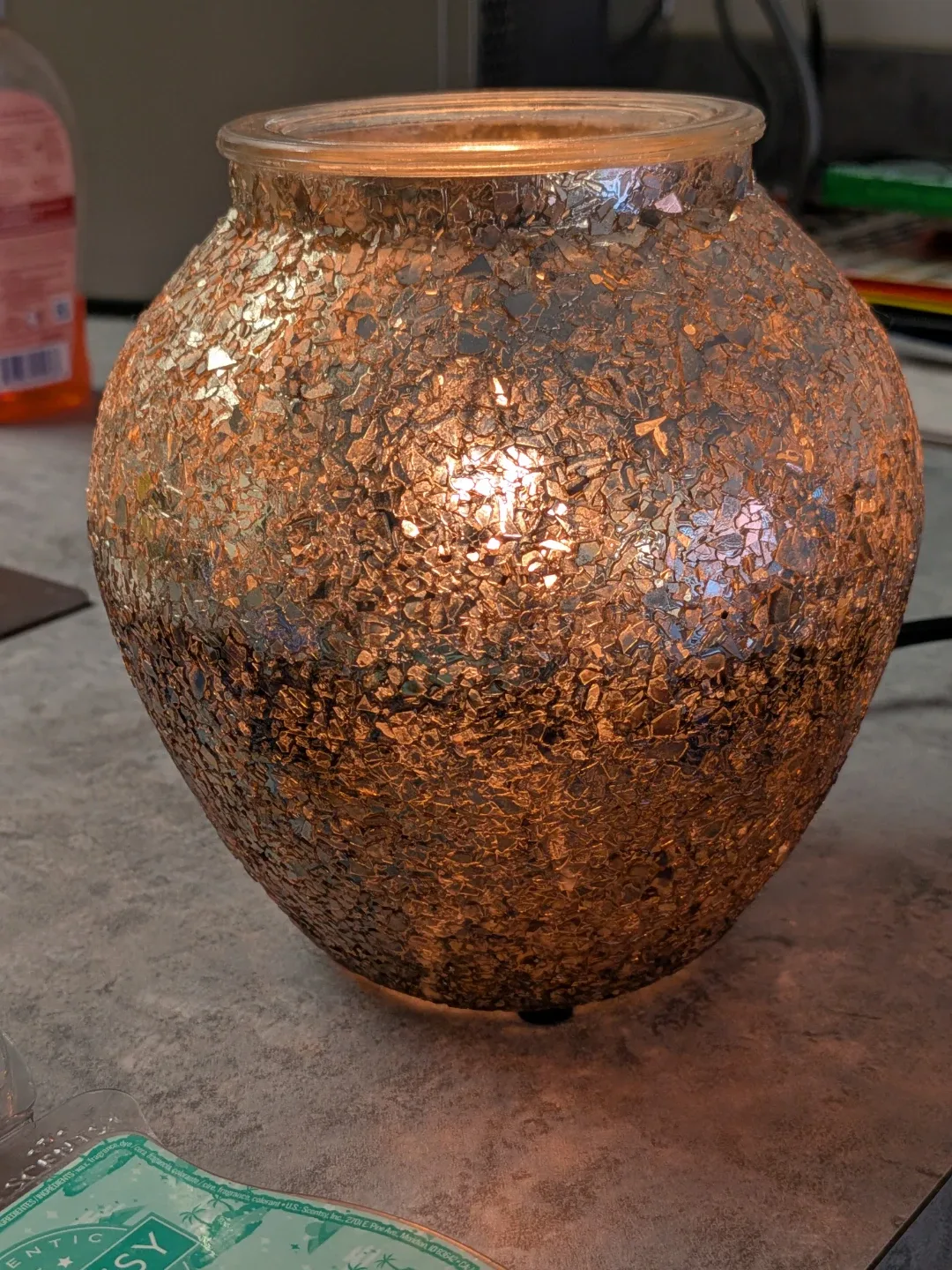 Scentsy Mosaic Glass Warmer