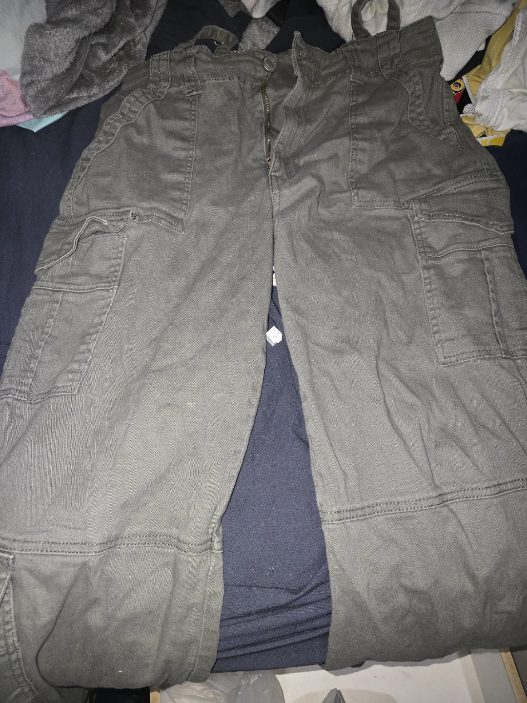 Bluenotes Olive Green Cargo Pants - Size S - photo 4