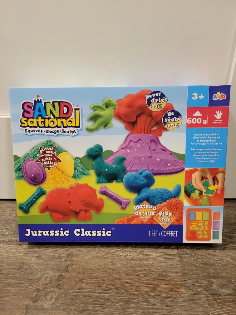 Sand Sational Jurassic Classic Set - New in Box!