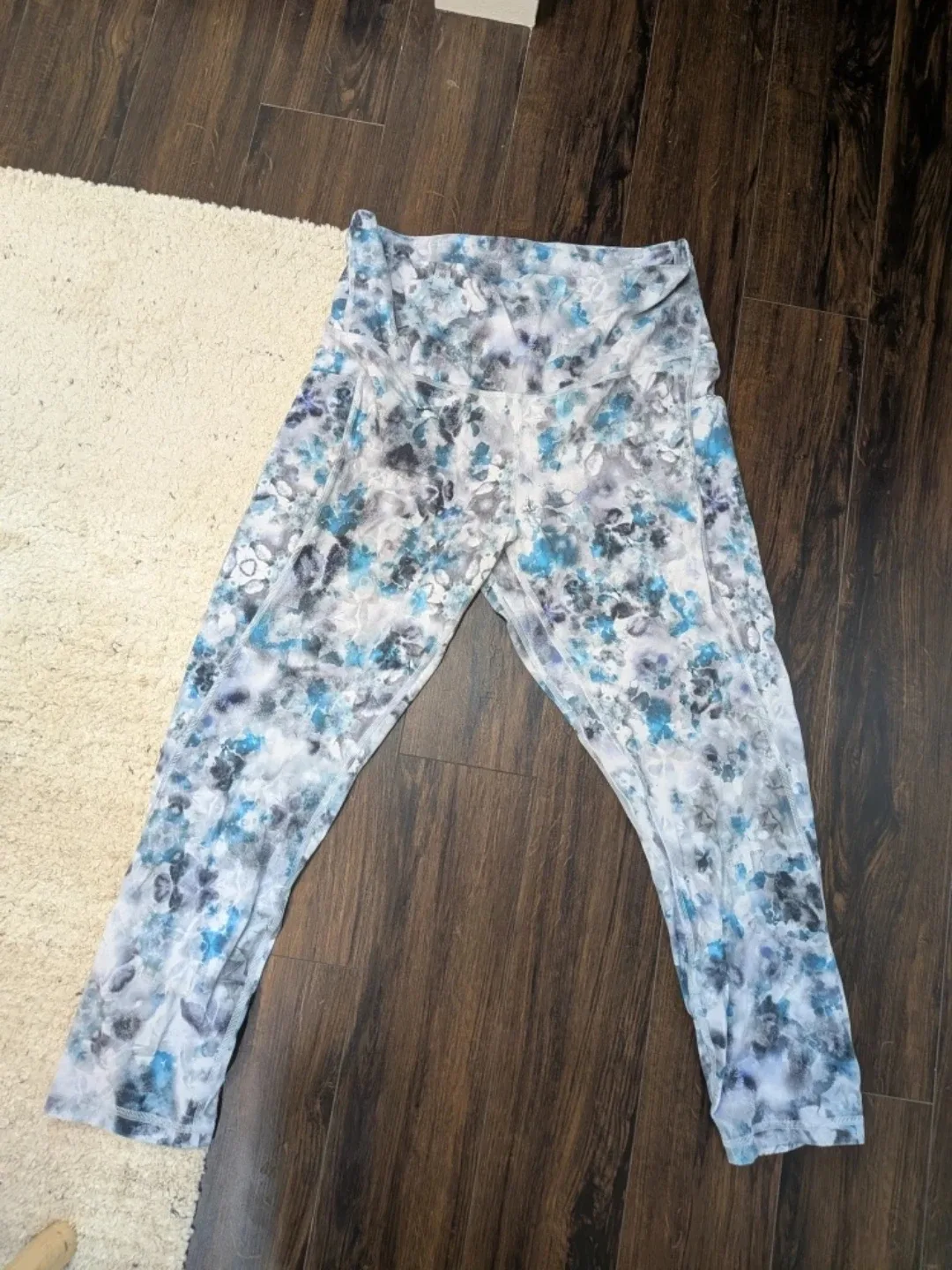Lululemon Align High Rise Crop with Pockets 23" Kaleidofloral