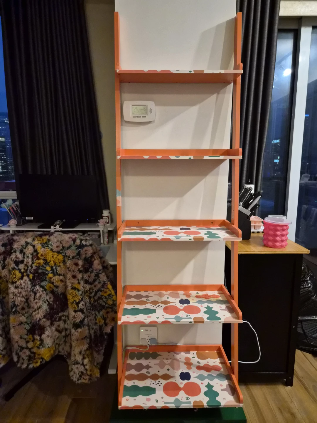 5 tier Ladder shelf