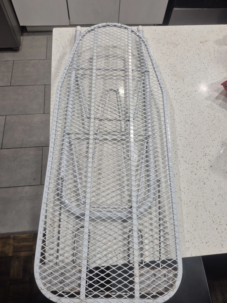 Metal Ironing Board Frame - White
