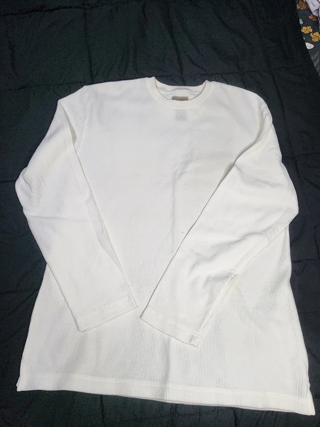 High Sierra White Thermal Shirt - Size M - photo 3