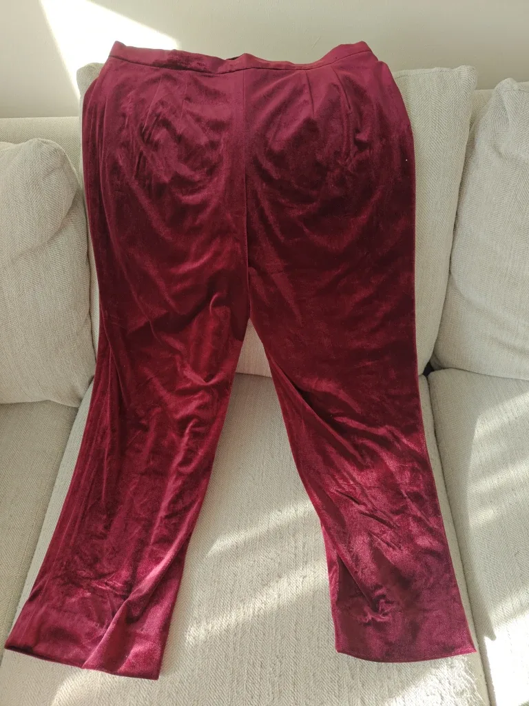 Azamah High Fashion Velvet Pants image indicator(3)