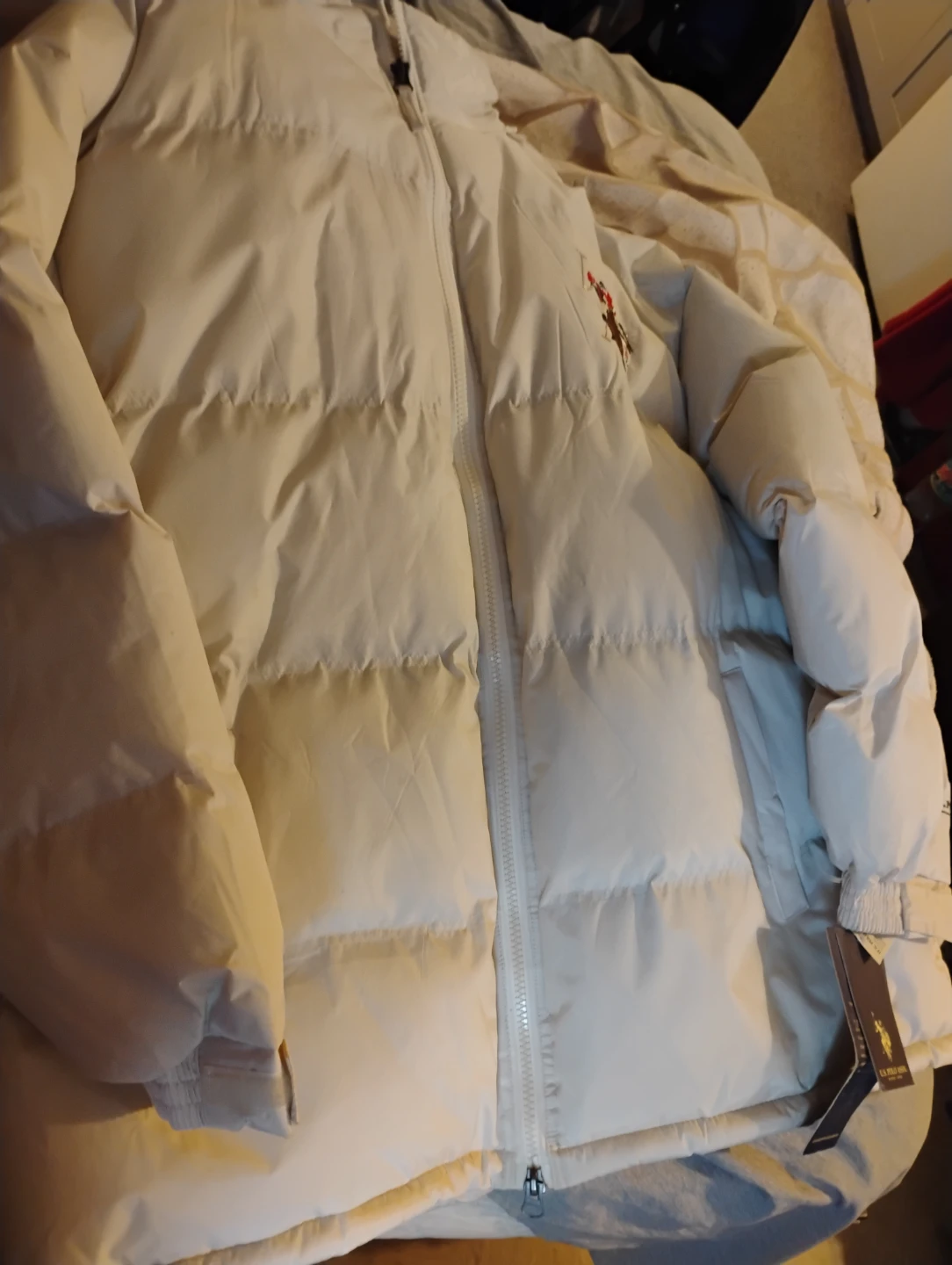 U.S. Polo Assn. White Puffer Jacket - photo 5