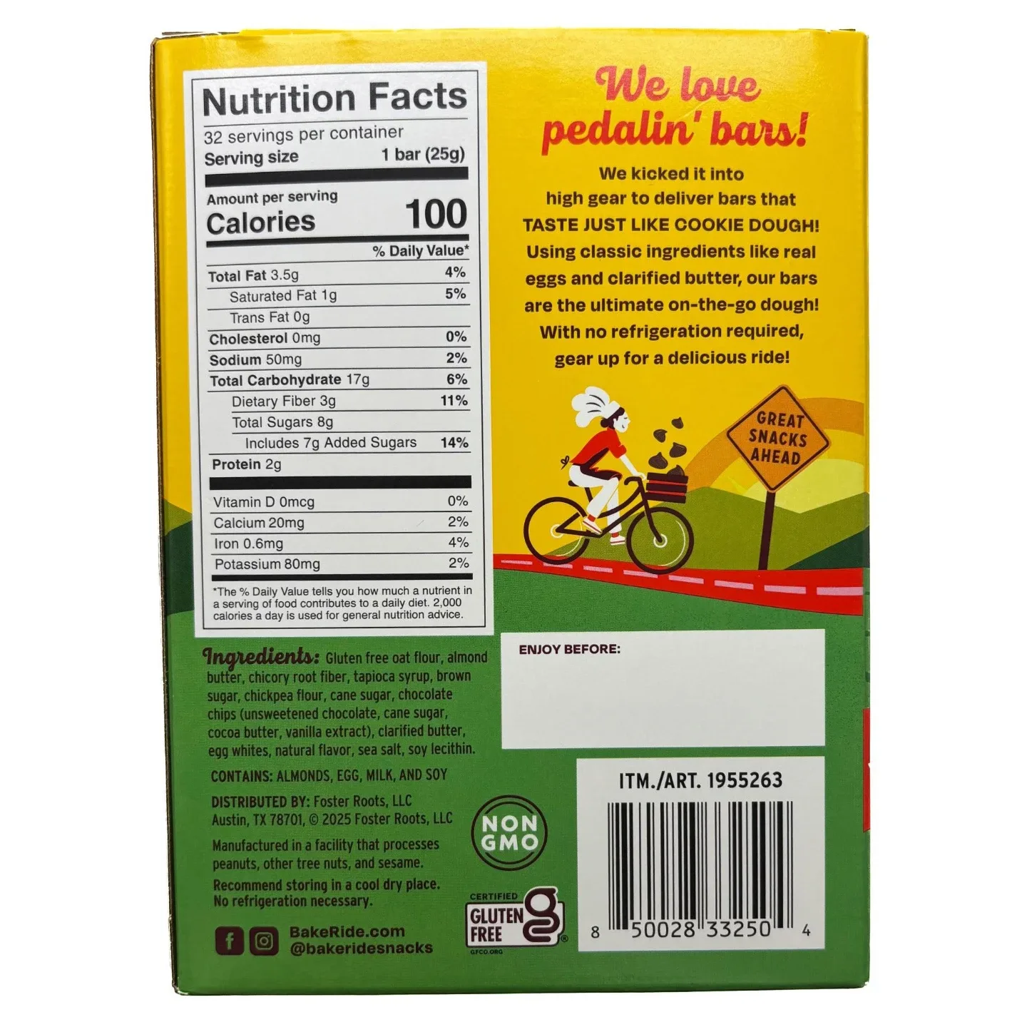 Cookie Dough Chocolate Chip Bars image indicator(2)