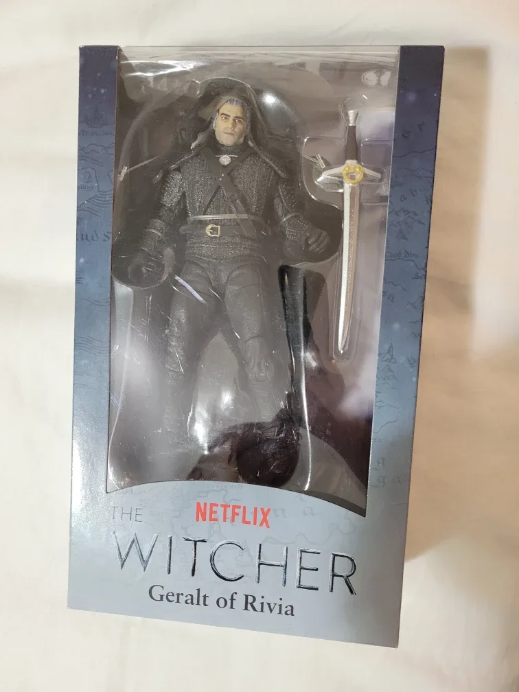 The Witcher toys action figures - BNIB (Geralt, Jaskier, Ciri)