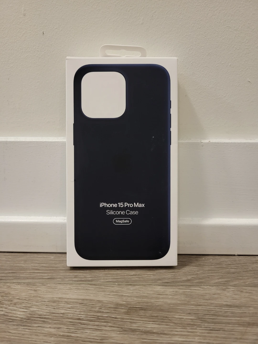New Open Box Apple iPhone 15 Pro Max Silicone Case - Black