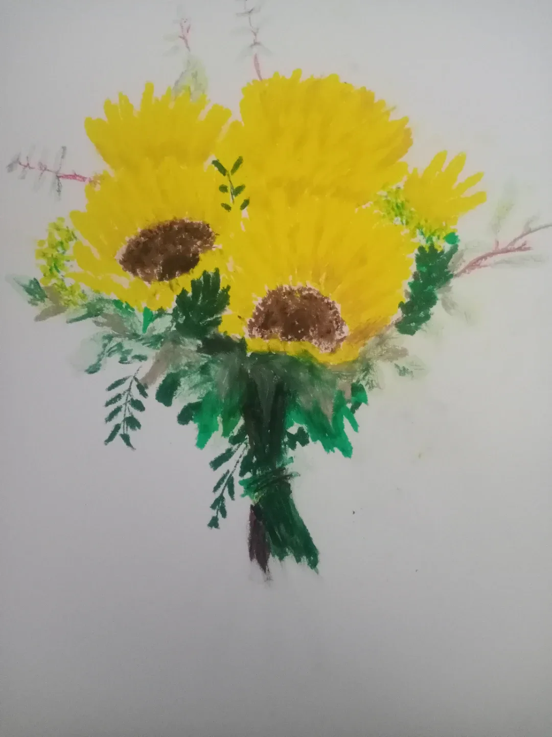 Sunflower art