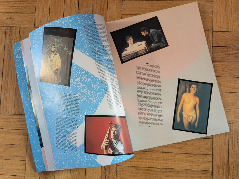 David Bowie Serious Moonlight Tour '83 Book - photo 4