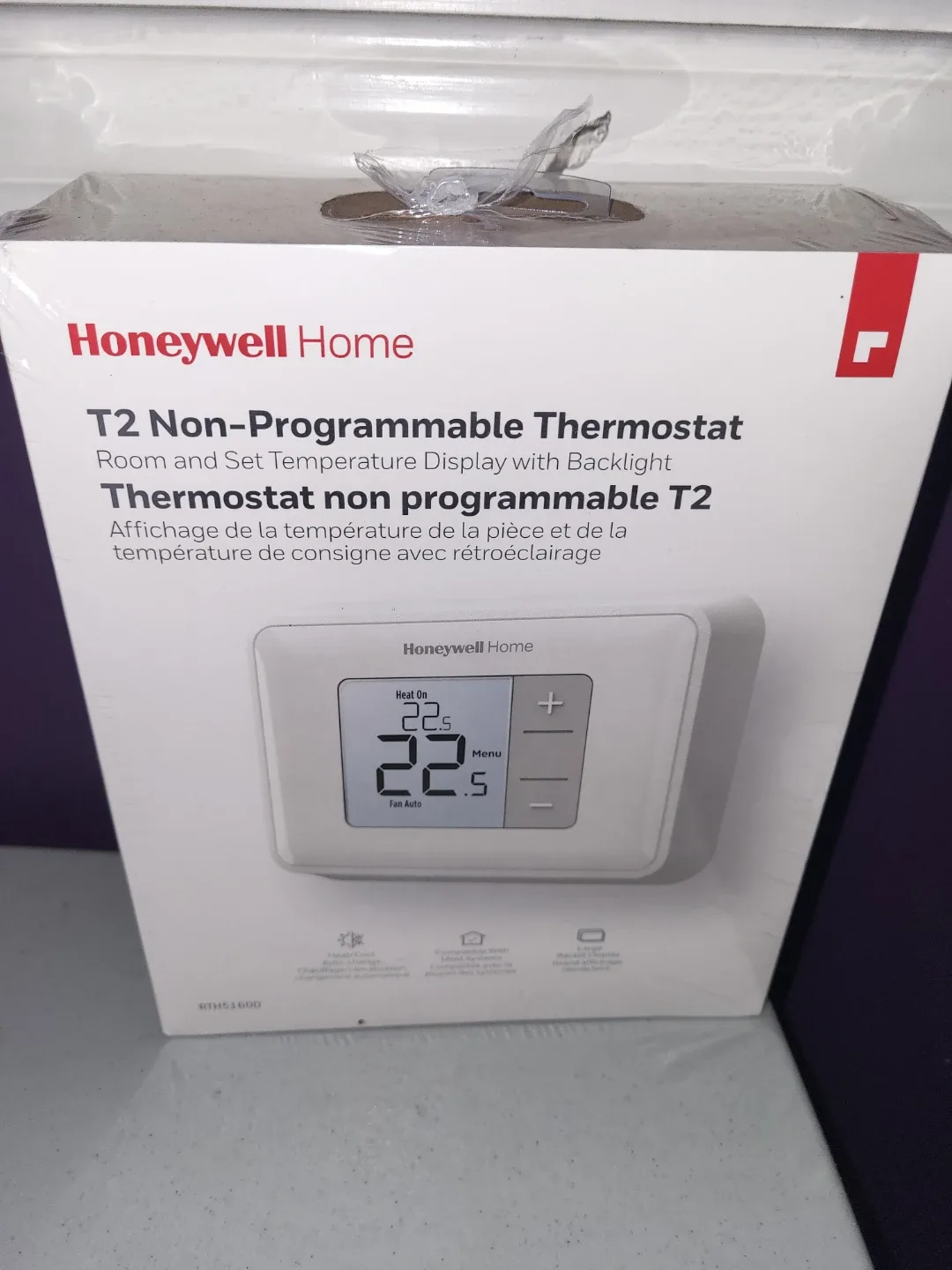 Honeywell Home T2 Non-Programmable Thermostat - New