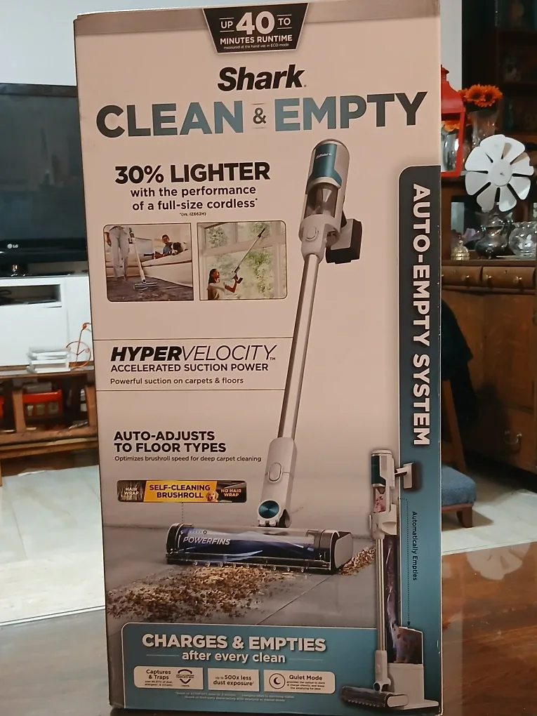 Shark Clean & Empty Cordless Vacuum - New in Box!