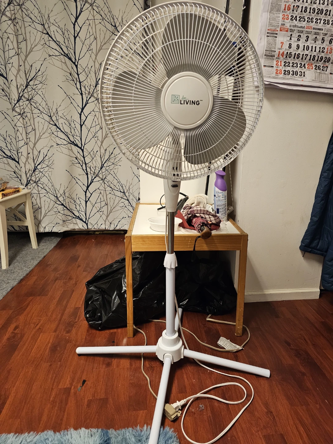 for LIVING Stand Fan - White