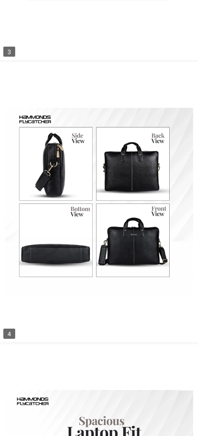 Hammonds Flycatcher Black Laptop Bag - photo 3