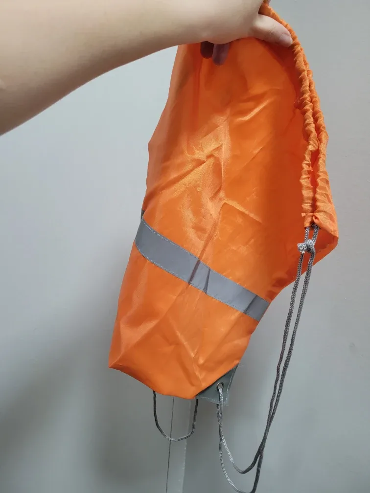 Orange Drawstring Bag image indicator(3)