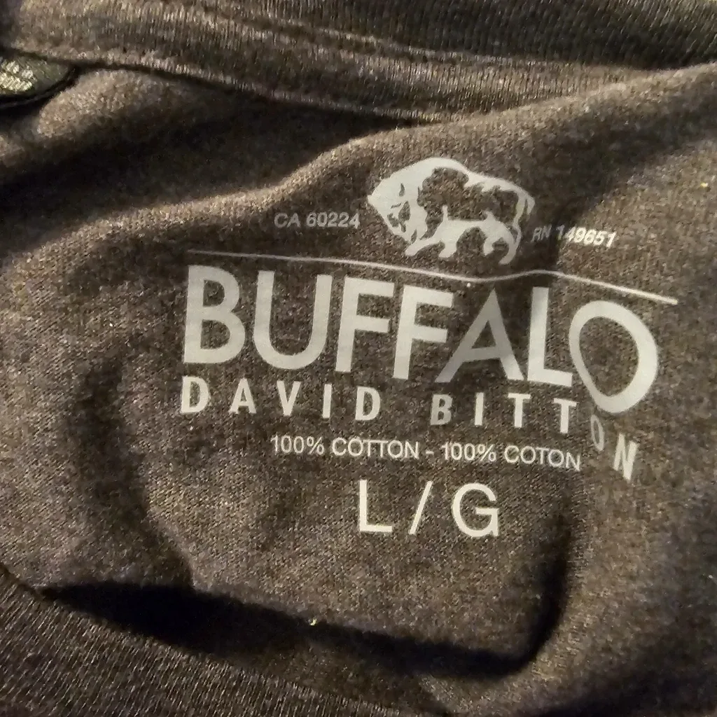 Grey Buffalo David Bitton Men's Graphic T-Shirt image indicator(4)