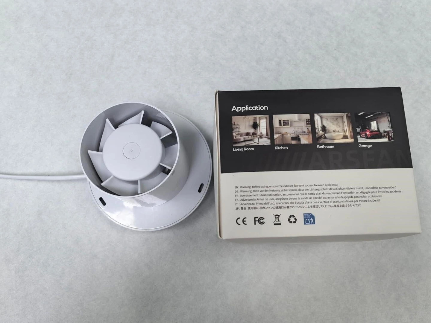 ARSFAN 4" Exhaust Fan - New in Box! - photo 2