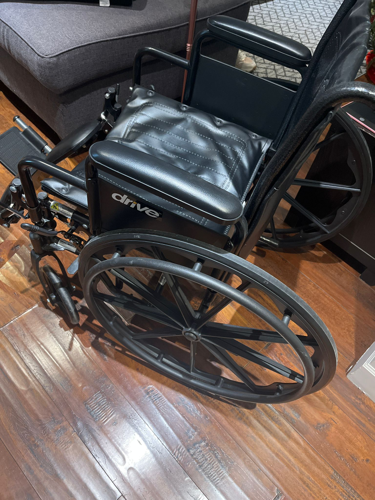 Drive Medical Black Wheelchair