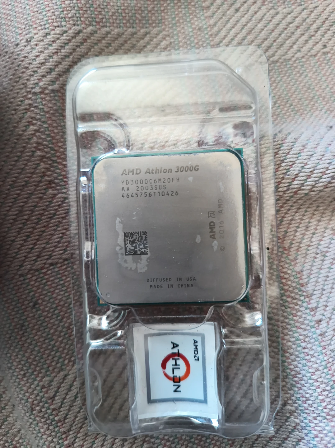 AMD Athlon 3000G CPU with Radeon Vega 3 Graphics - photo 2